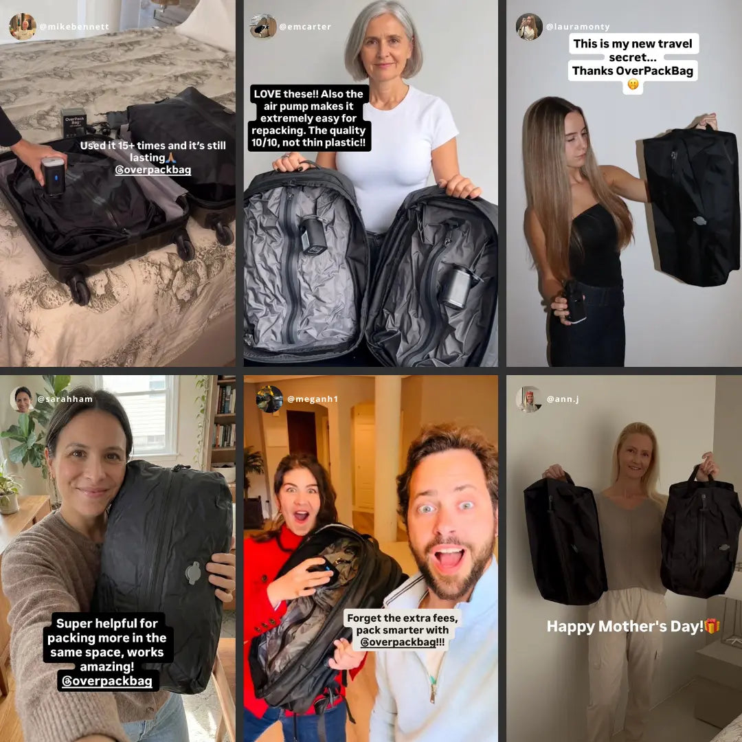 Overpackbag™- Pack More, Pay Less